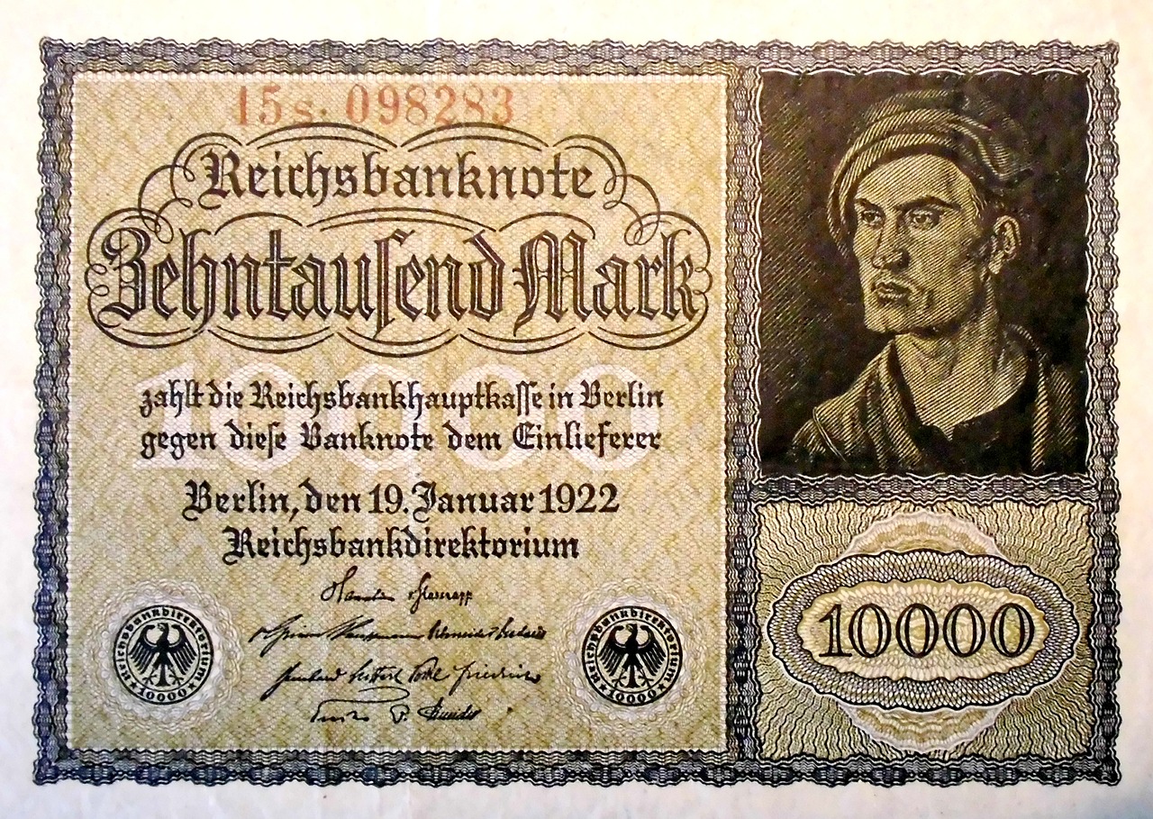 inflation money 1922 free photo