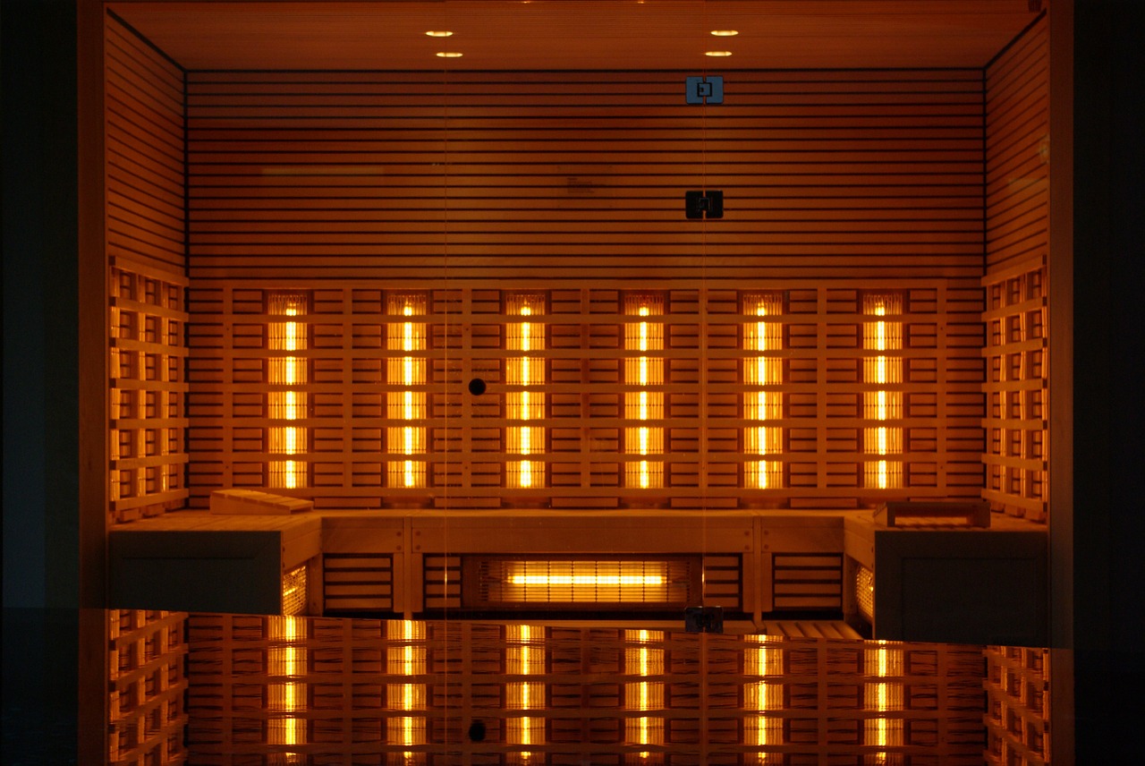 infrared sauna wellness health spa free photo