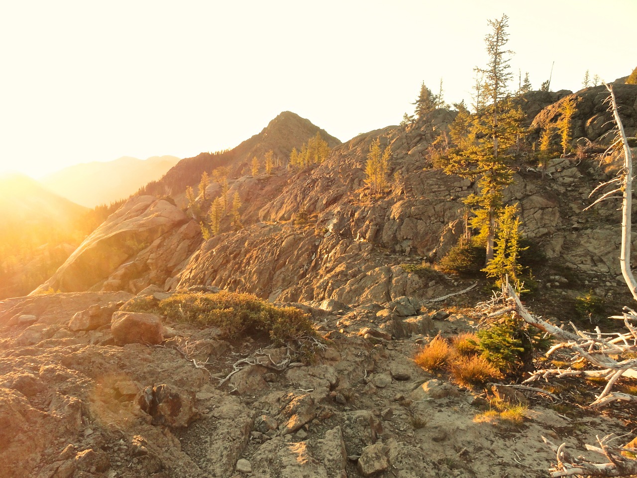 ingalls pass sunrise washington free photo