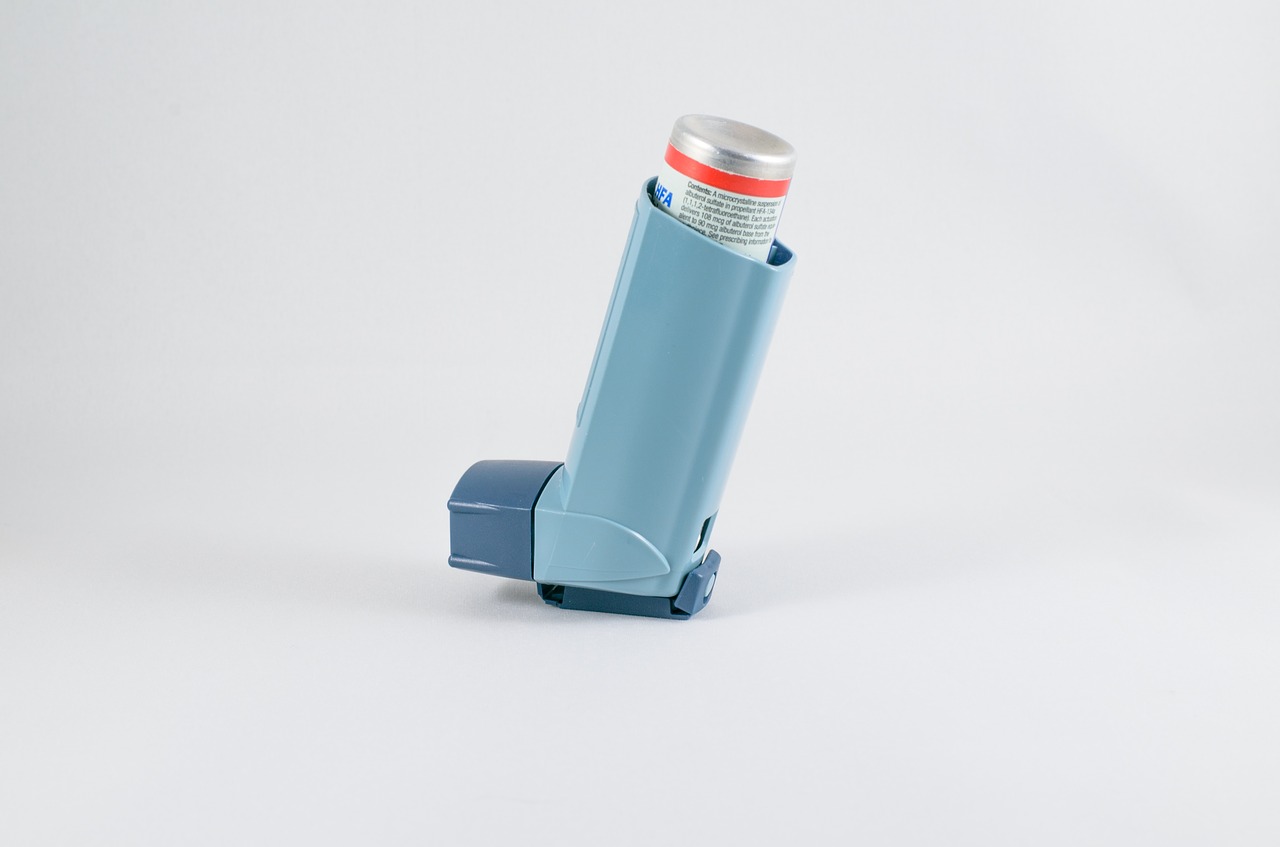 inhaler breath asthma free photo