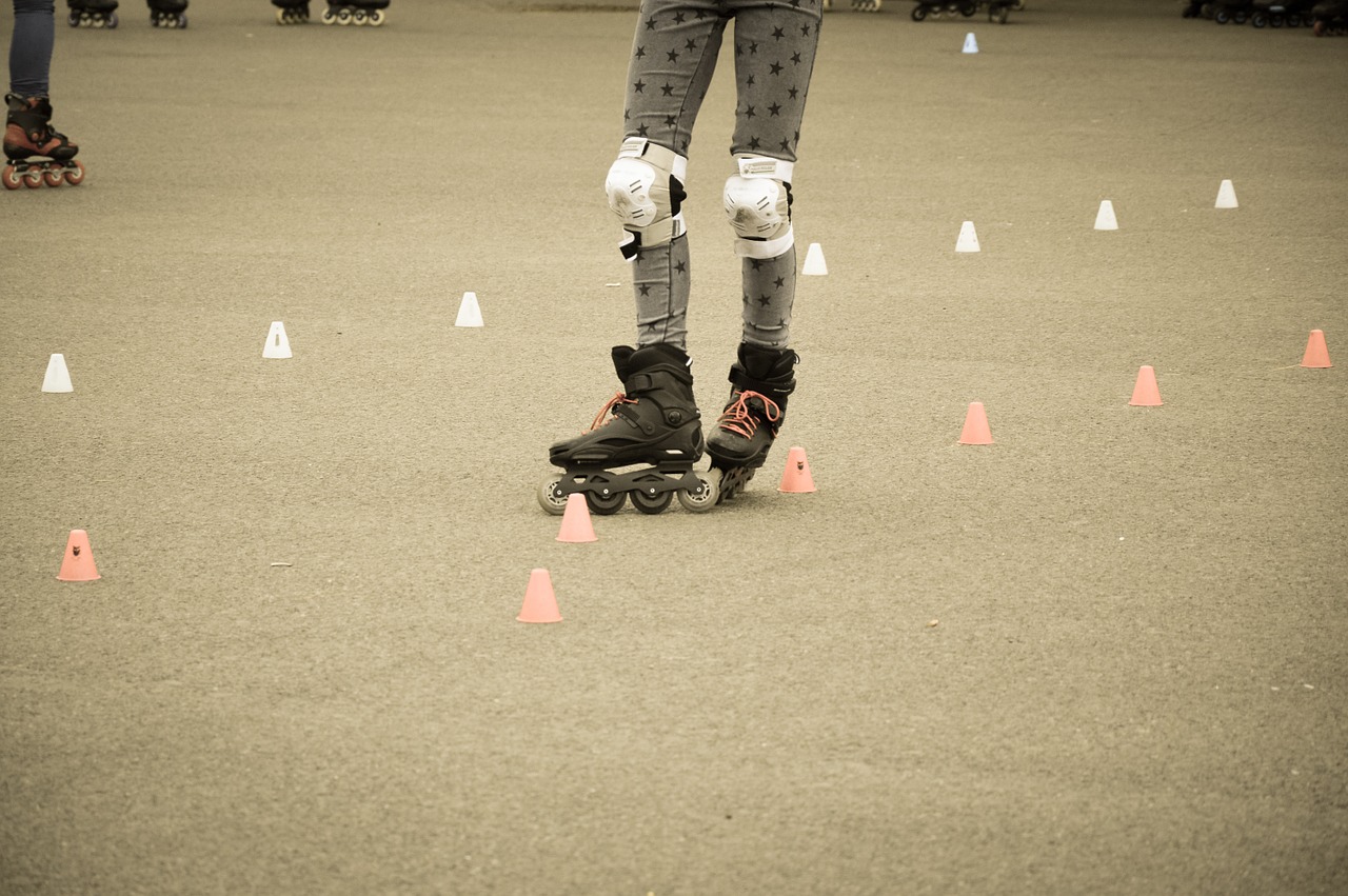inline skating rollerblades free photo