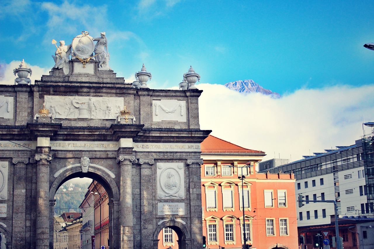 innsbruck monument alps free photo