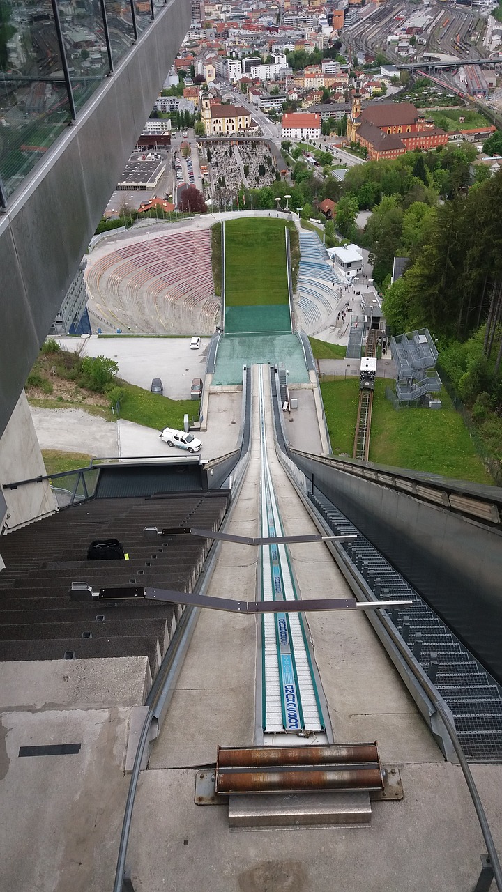 innsbruck  ski jump  olympics free photo