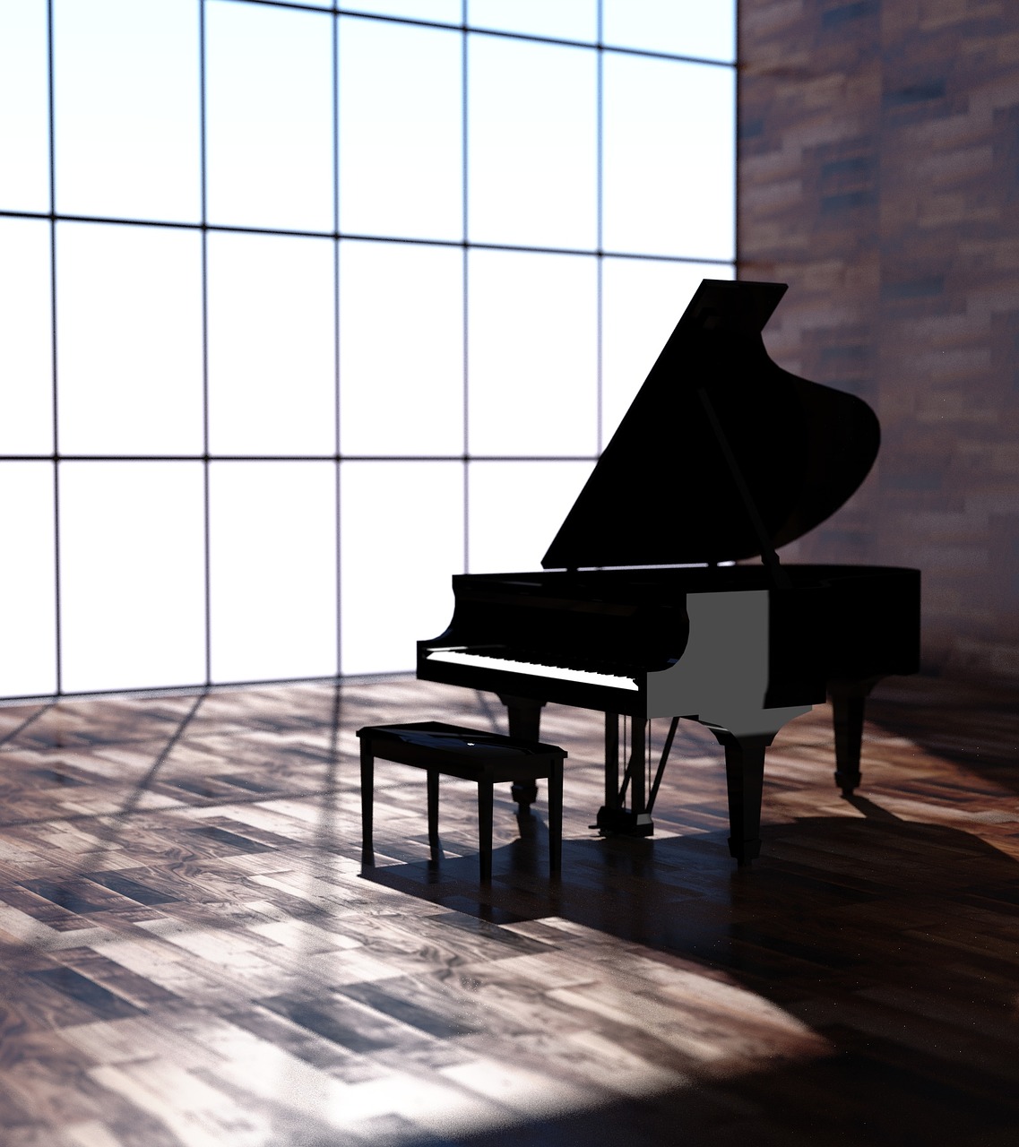 instrument piano black free photo