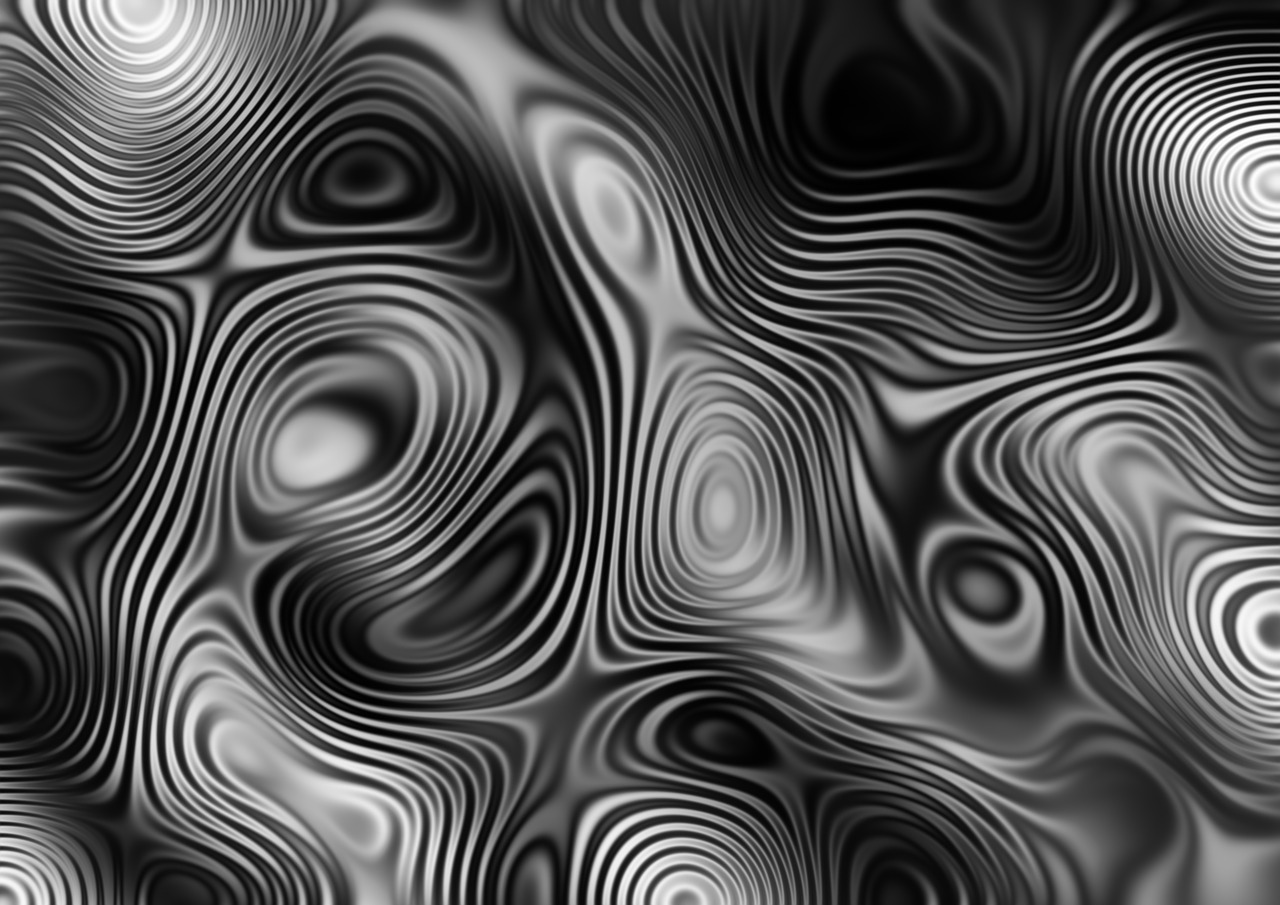 interference wave abstract free photo