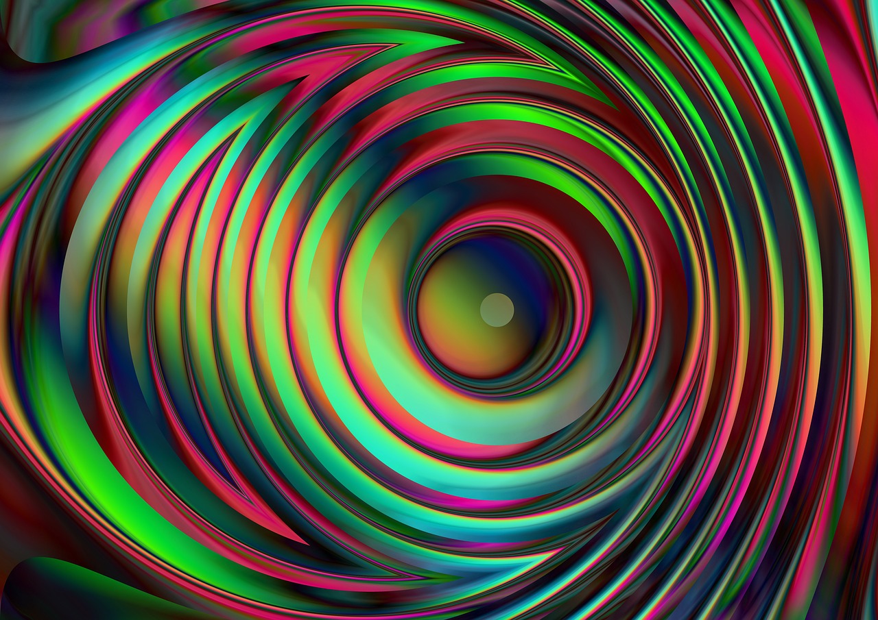 interference wave abstract free photo