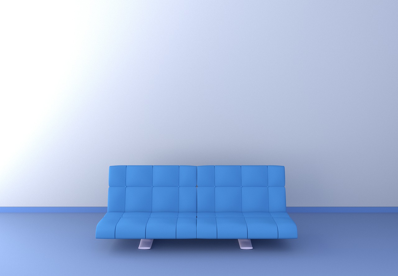 interior  background  blue free photo