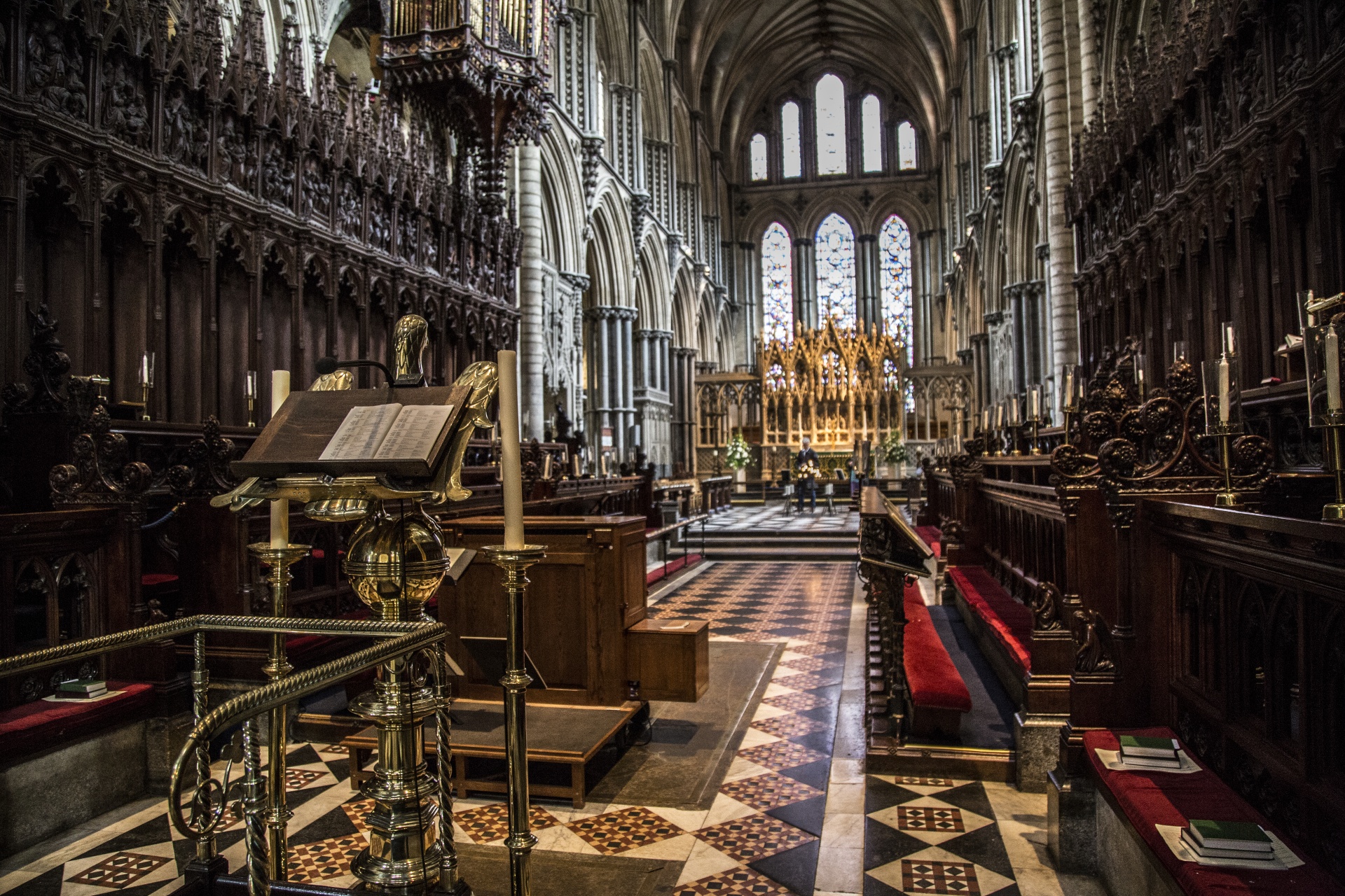 interior cathedral ely free photo