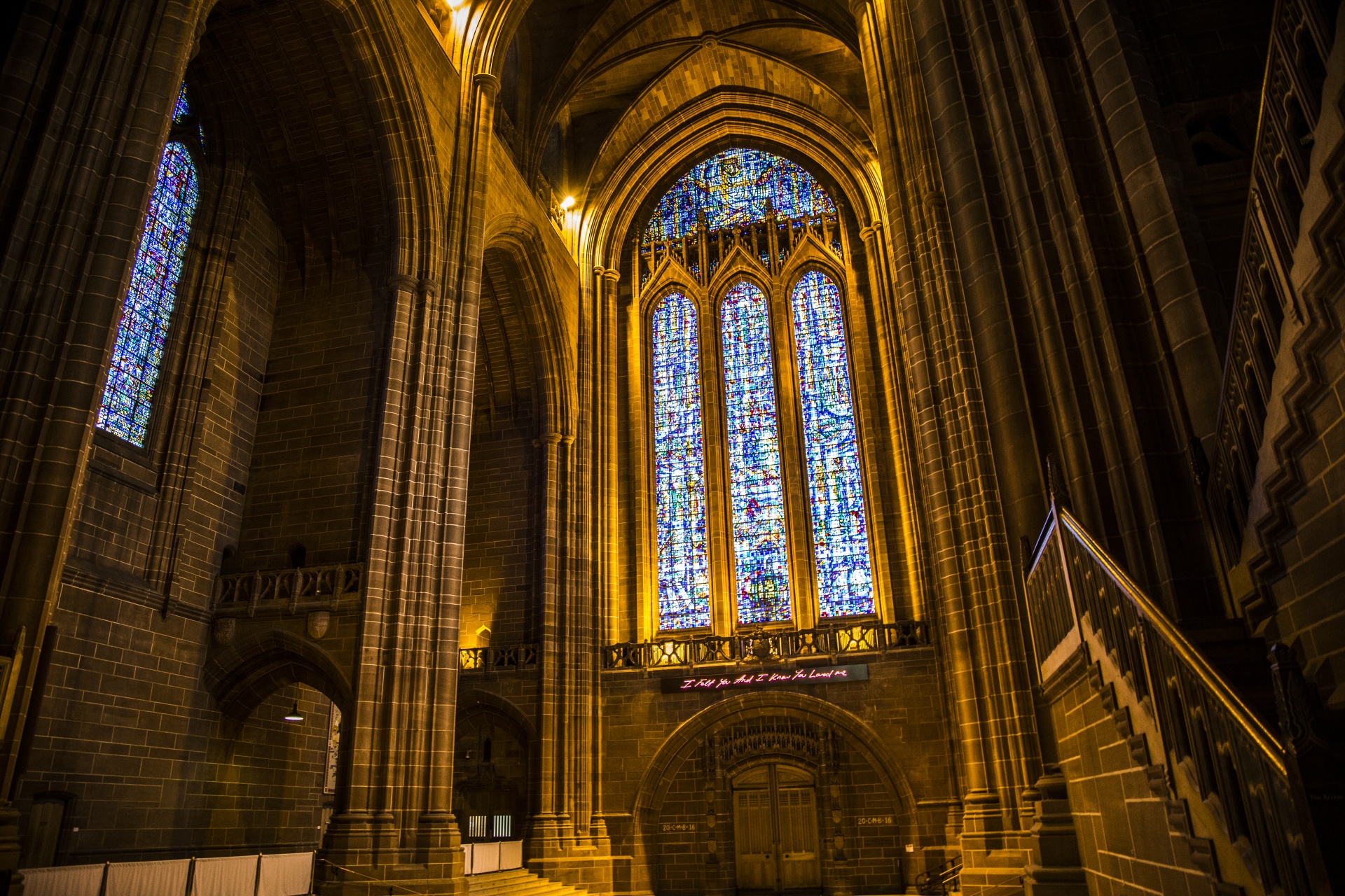 liverpool interior cathedral free photo