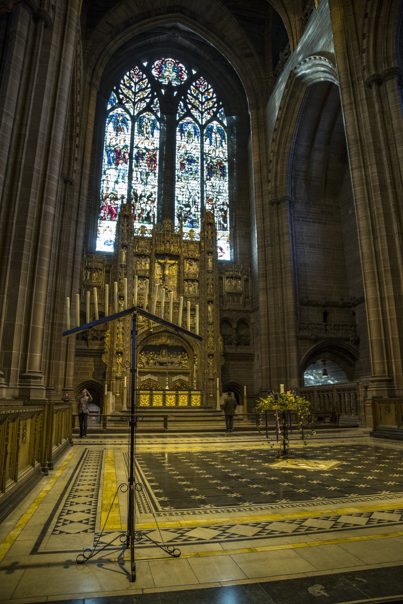 liverpool interior cathedral free photo