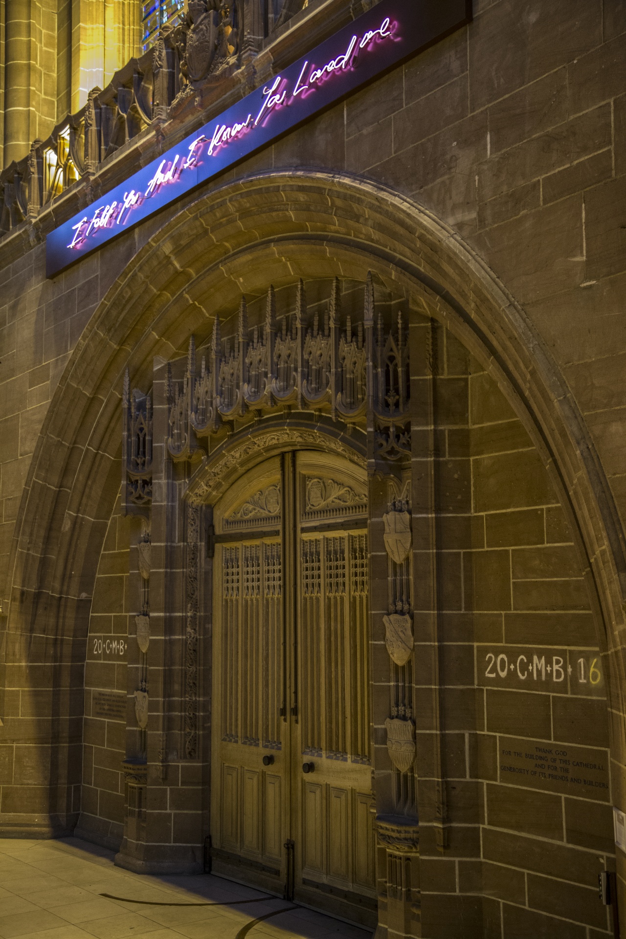 liverpool interior cathedral free photo