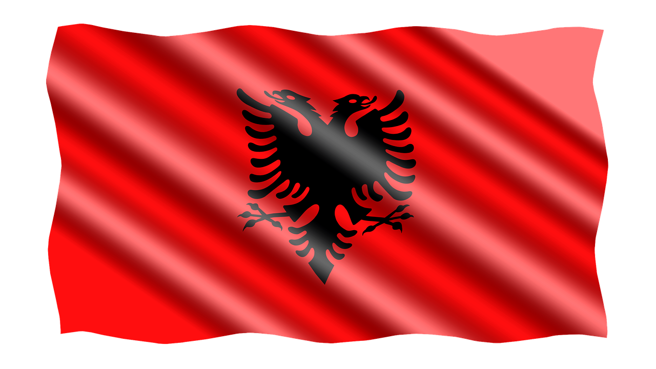 international flag albania free photo