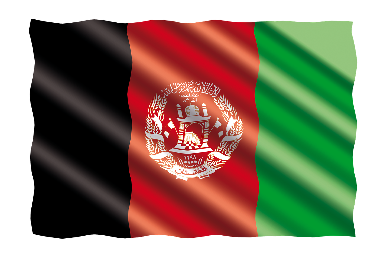 international flag afghanistan free photo