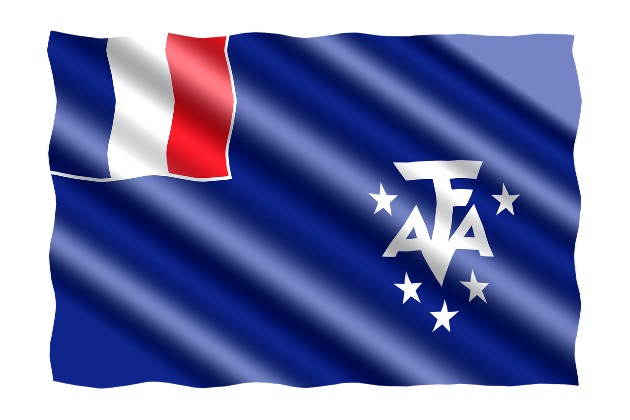 international flag adélie land free photo