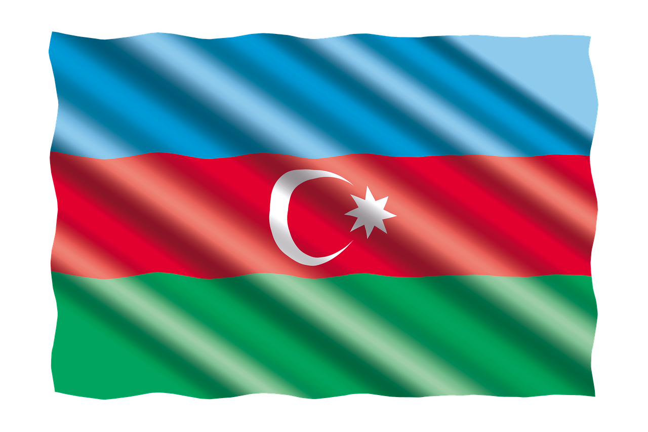 international flag azerbaijan free photo