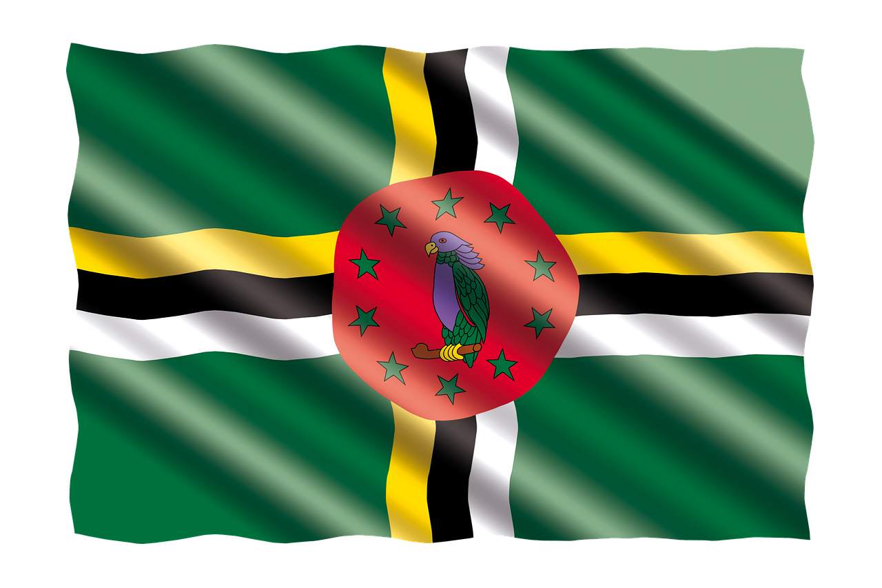 international flag dominica free photo