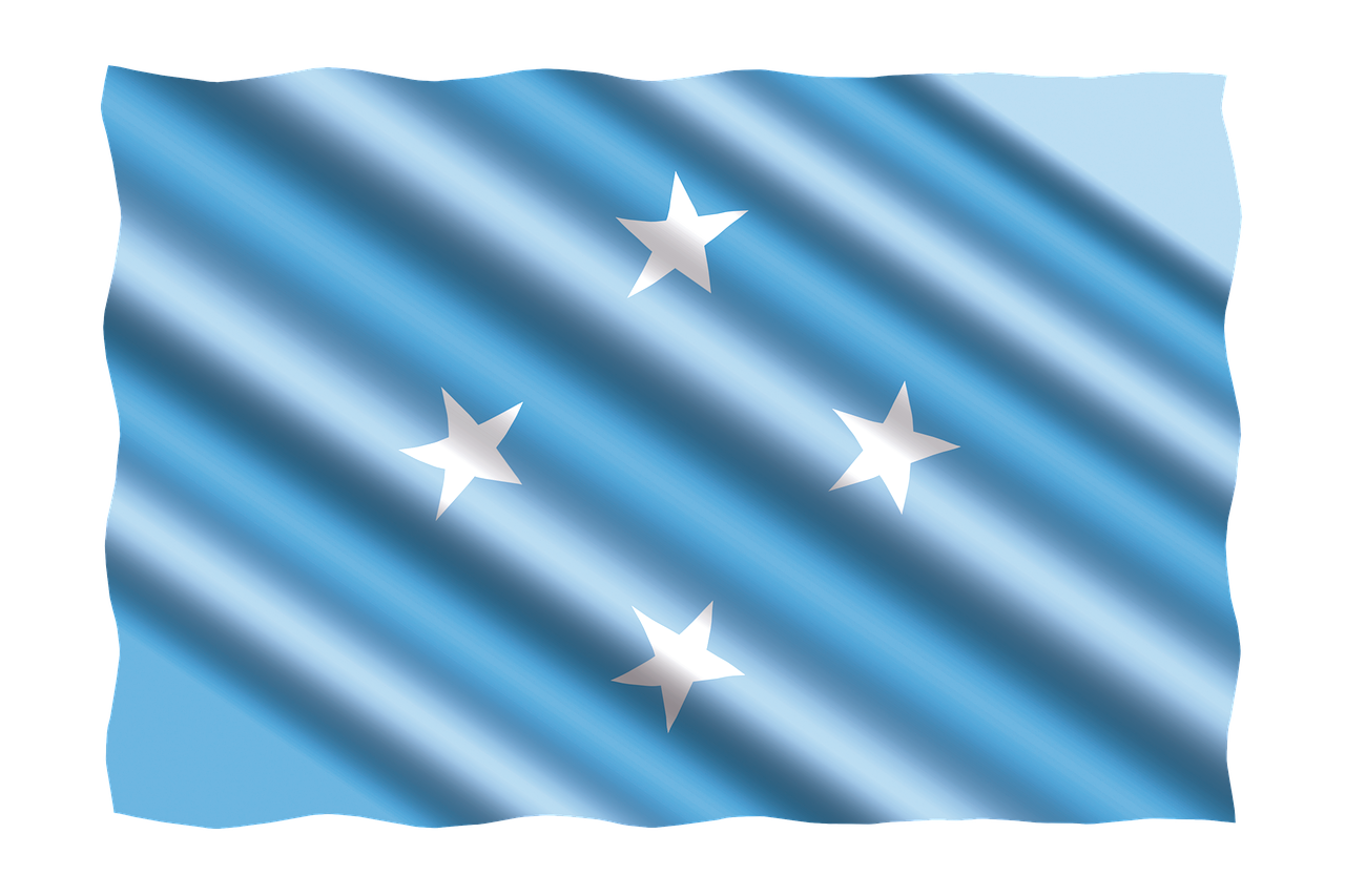 international flag micronesia free photo