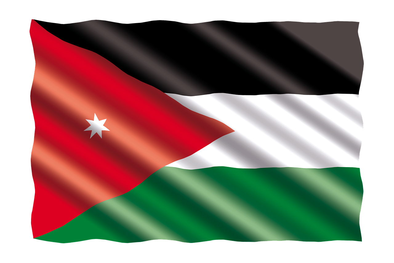 international flag jordan free photo