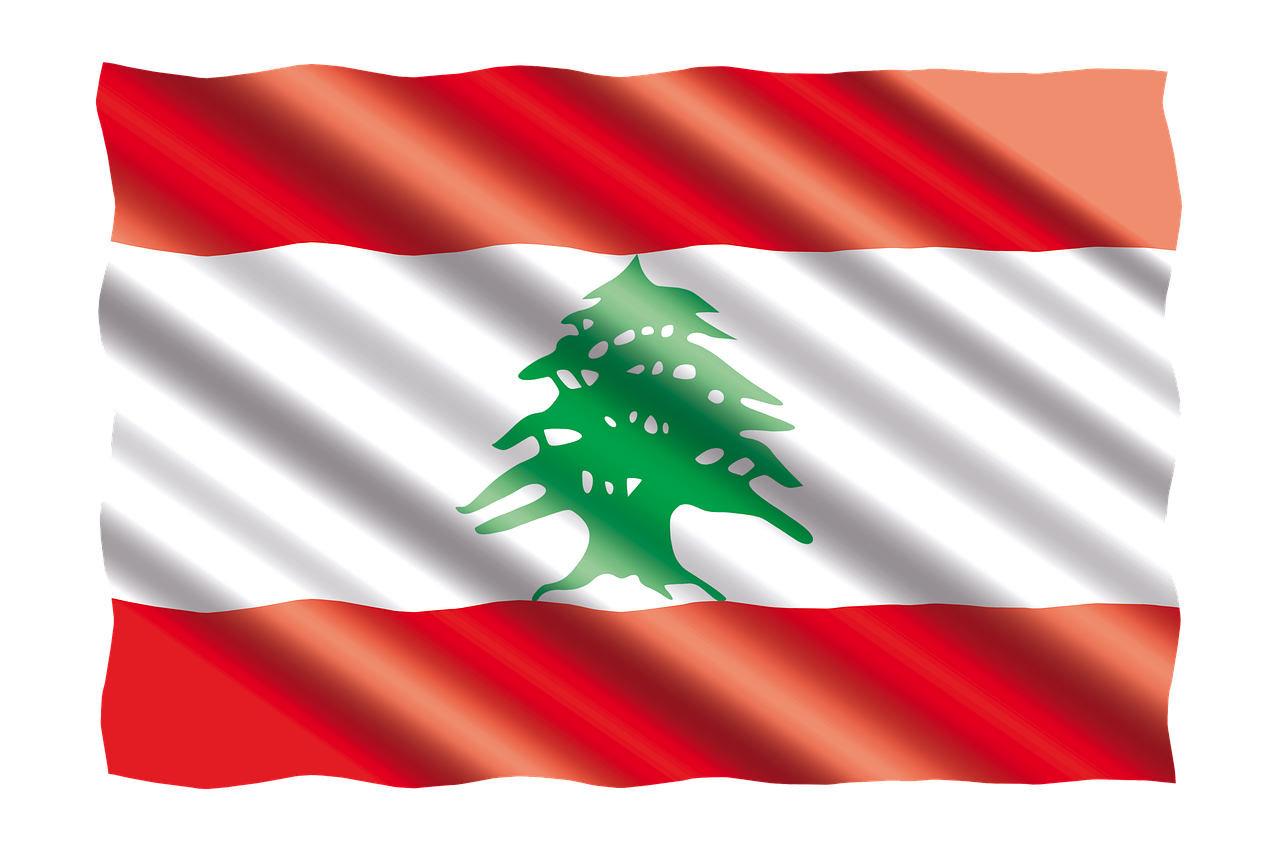 international flag lebanon free photo
