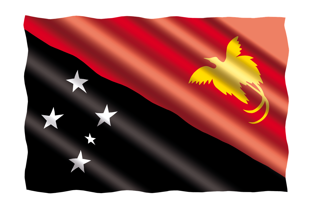 international flag papua new guinea free photo
