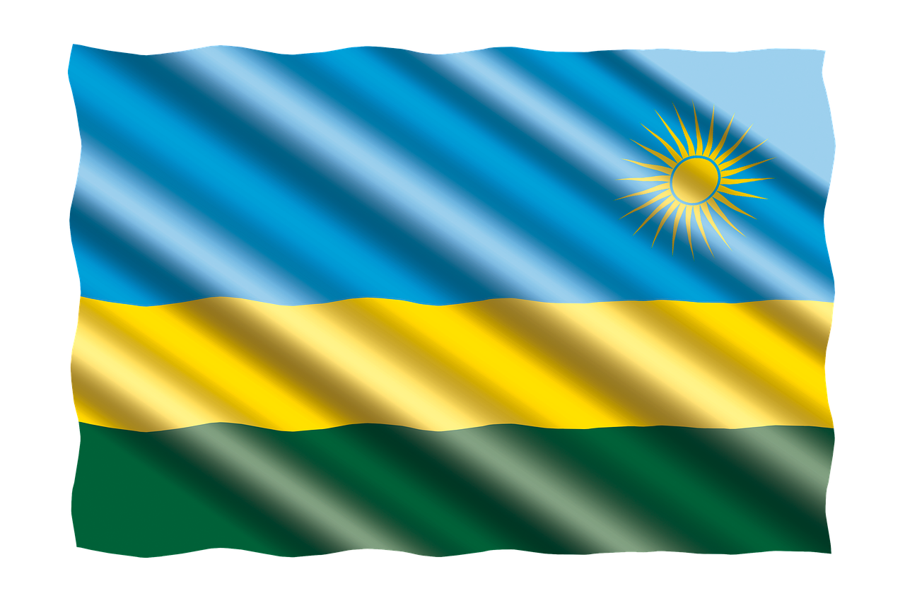 international flag rwanda free photo