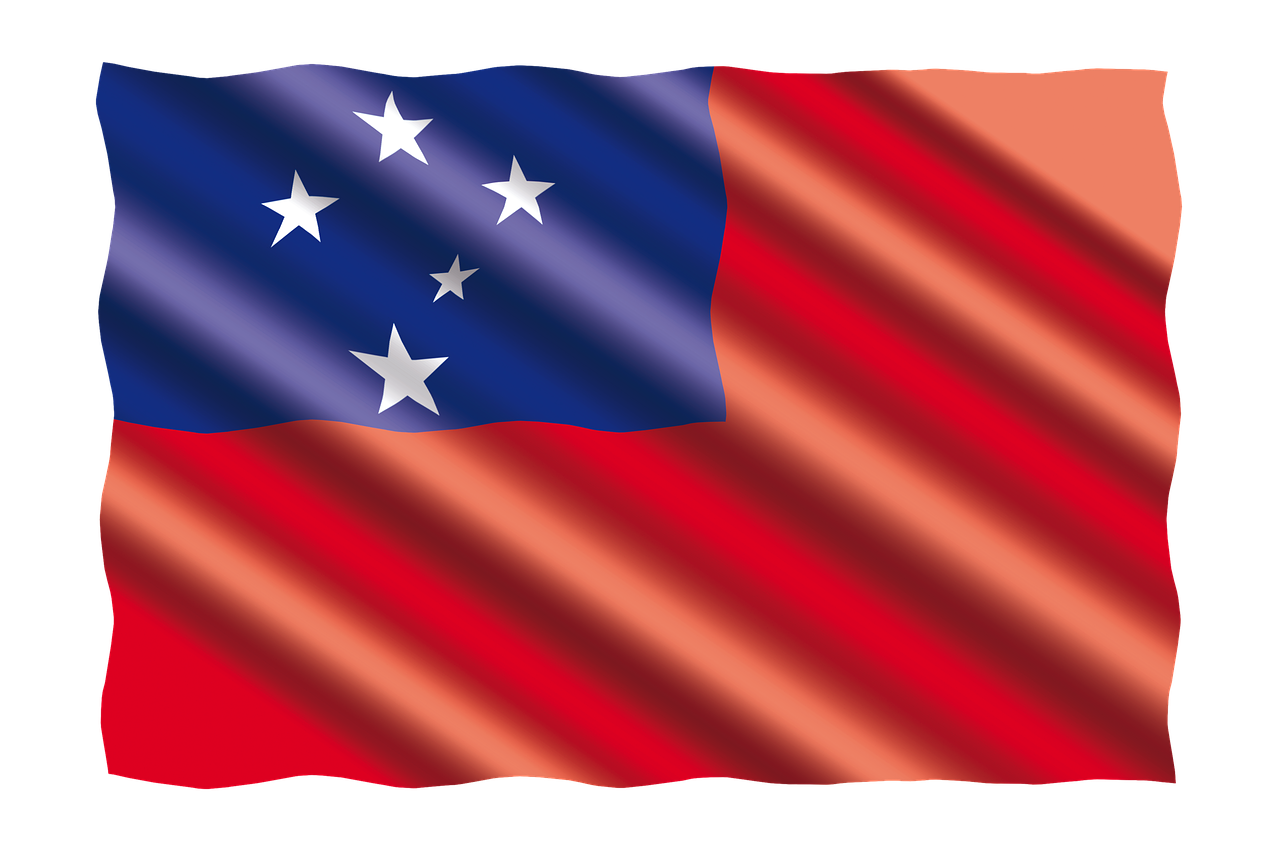 international flag samoa free photo