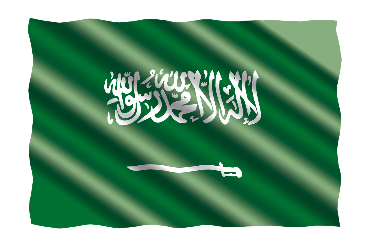 international flag saudi arabia free photo