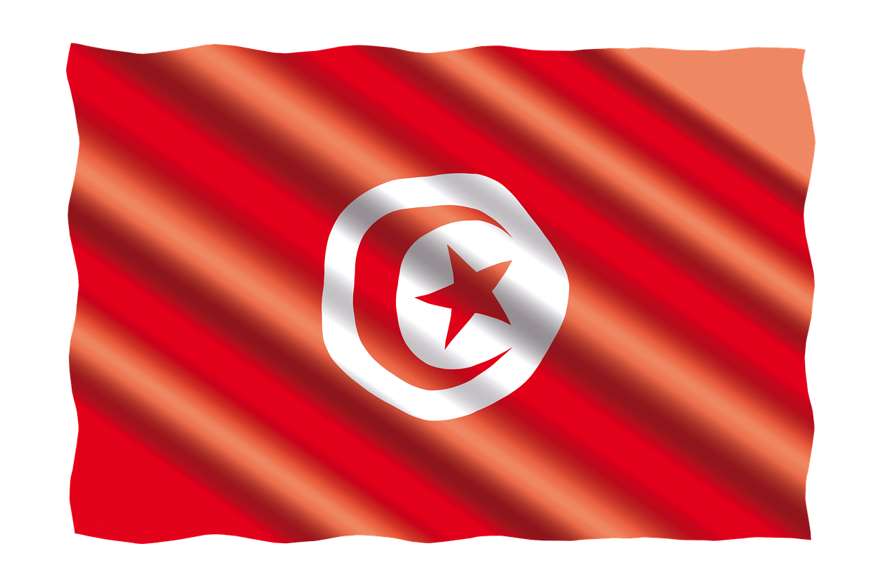 international flag tunisia free photo