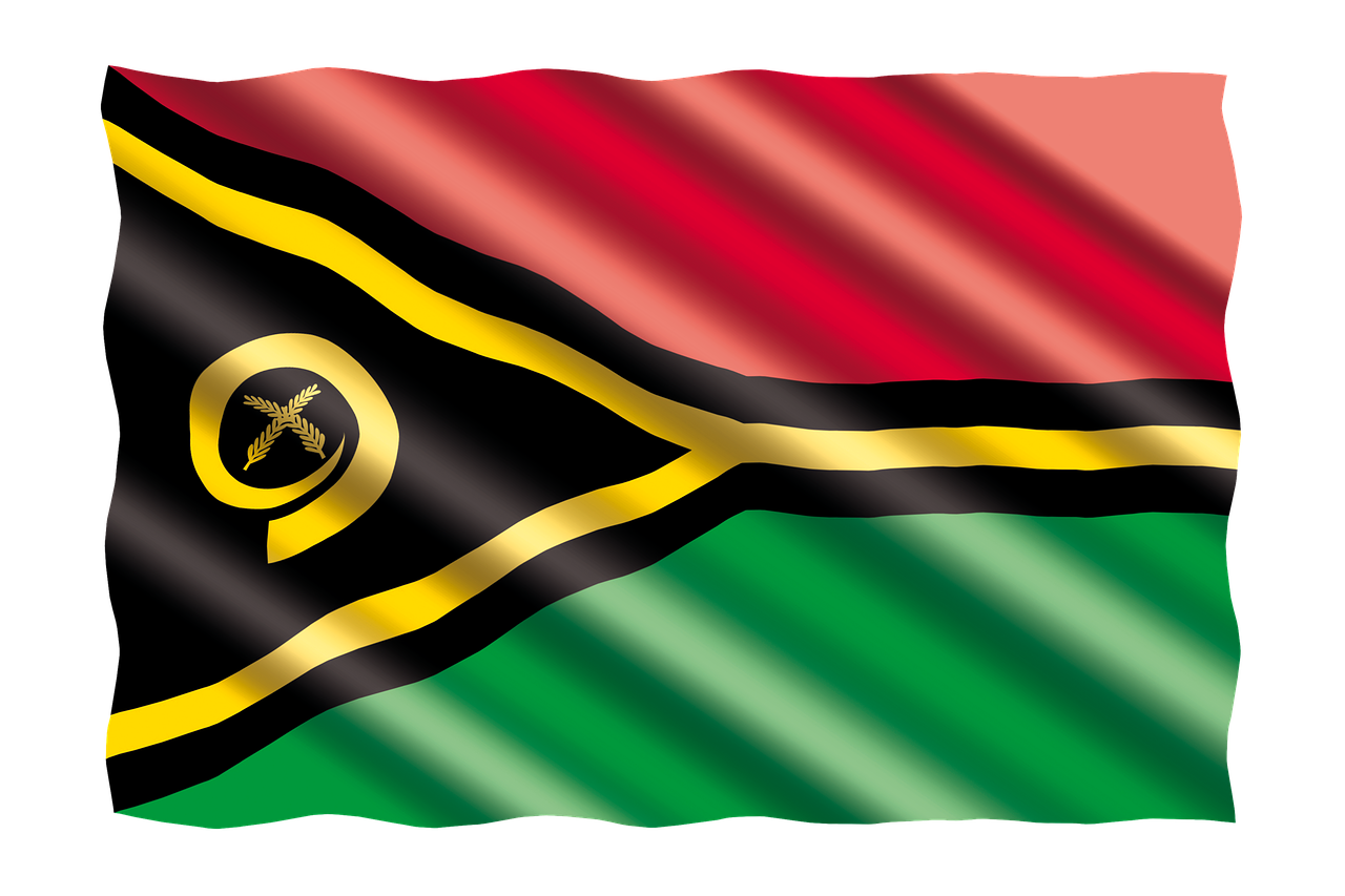 international flag vanuatu free photo