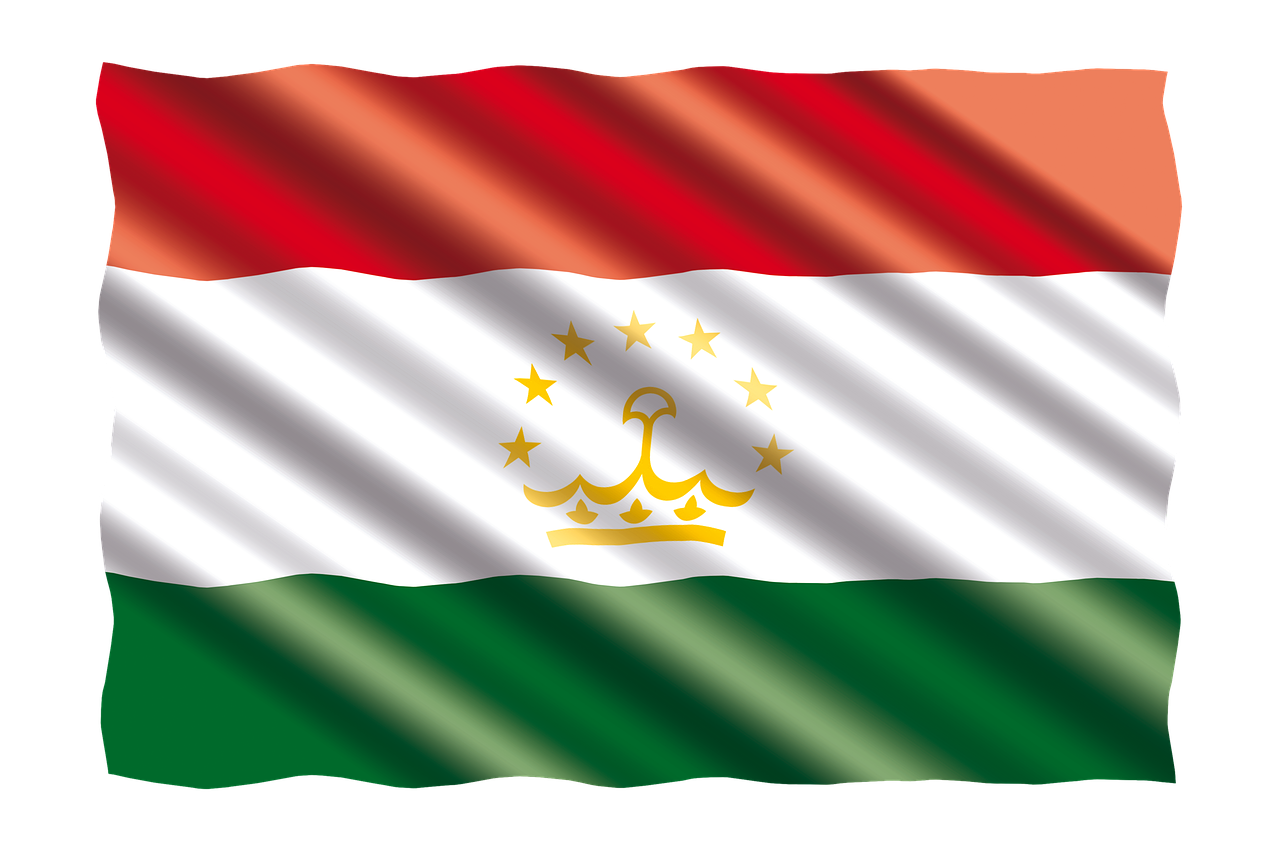 international flag tajikistan free photo