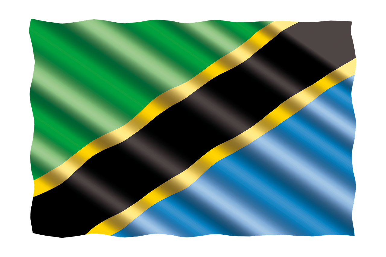 international flag tanzania free photo