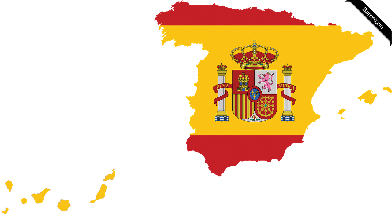 international map spain free photo