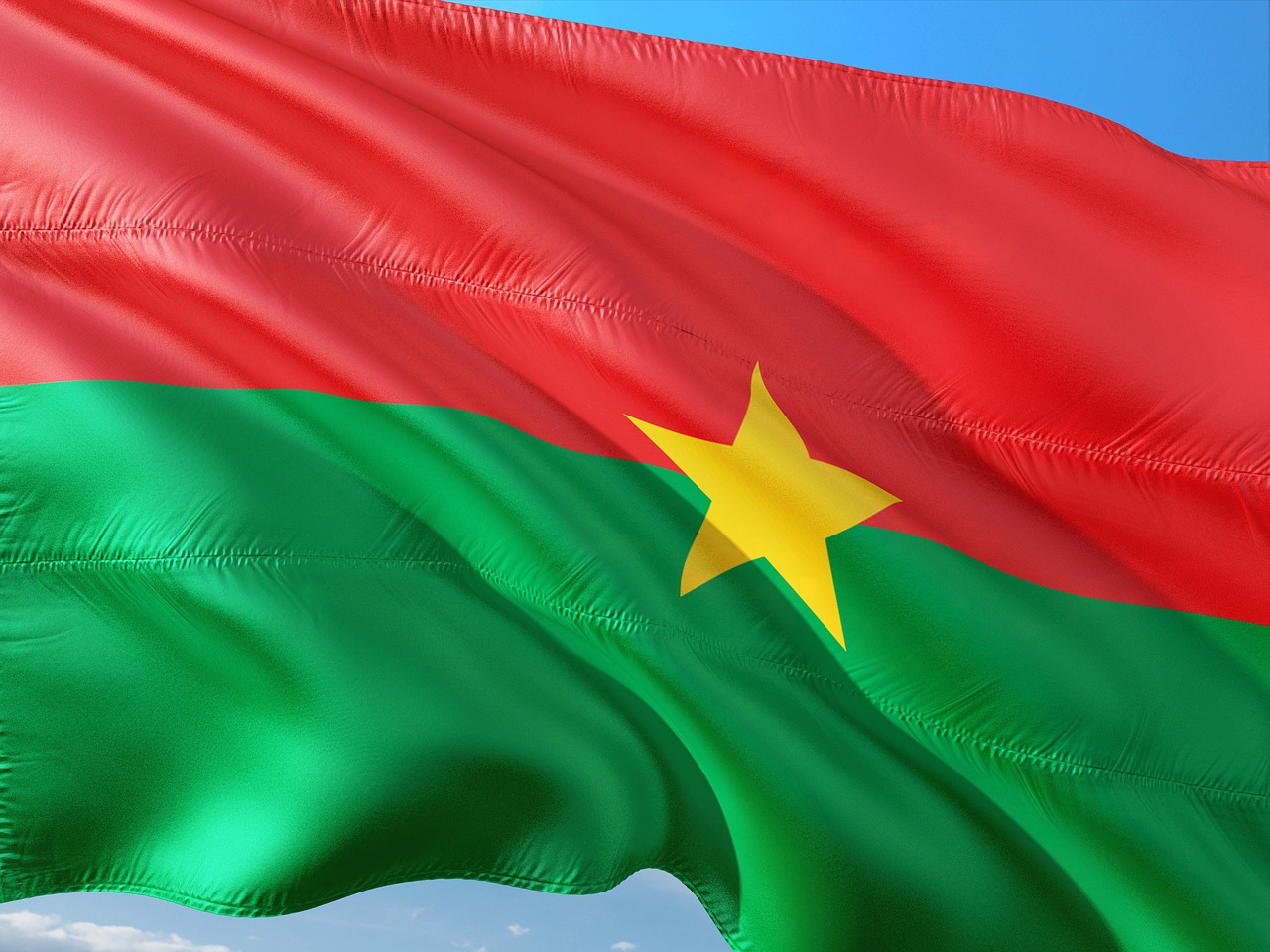 international flag burkina-faso free photo