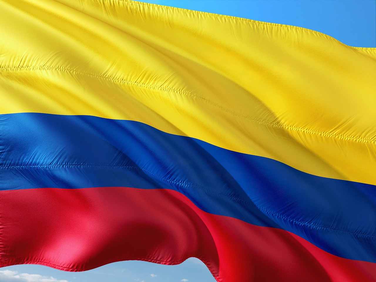государственный флаг колумбии