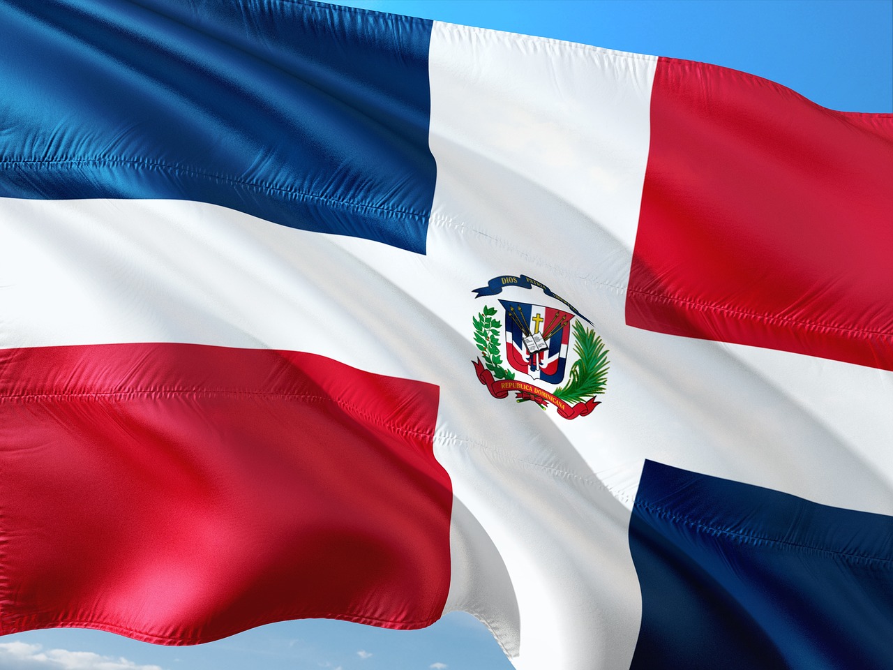 international flag dominican-republic free photo