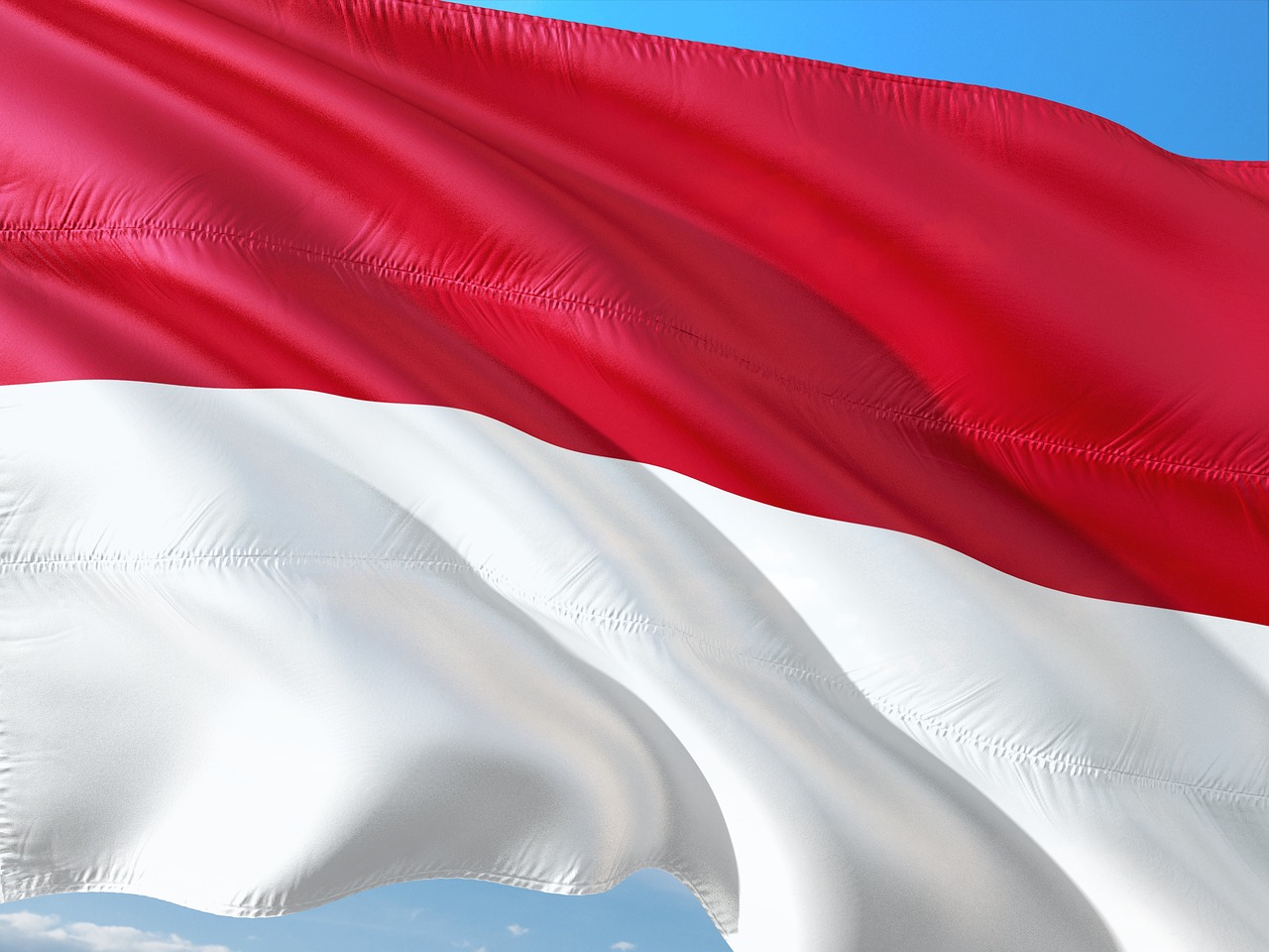 international flag indonesia free photo