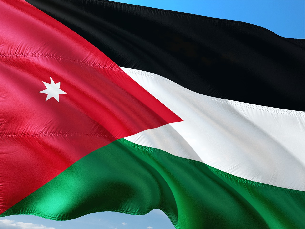 international flag jordan free photo