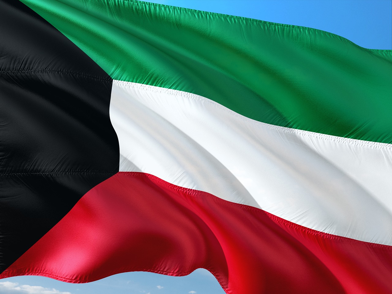 international flag kuwait free photo