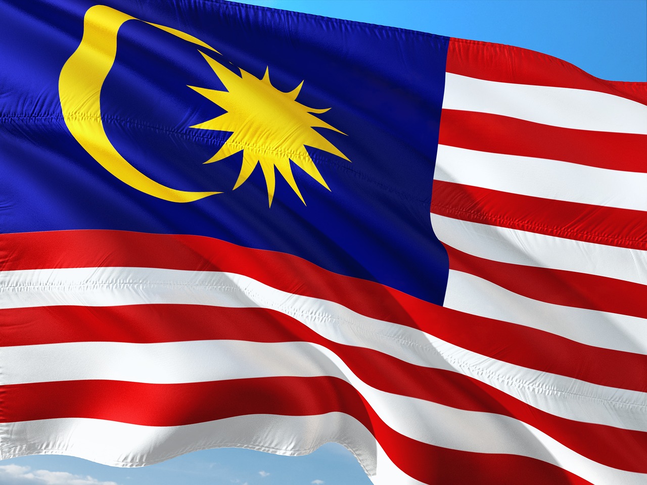 international flag malaysia free photo