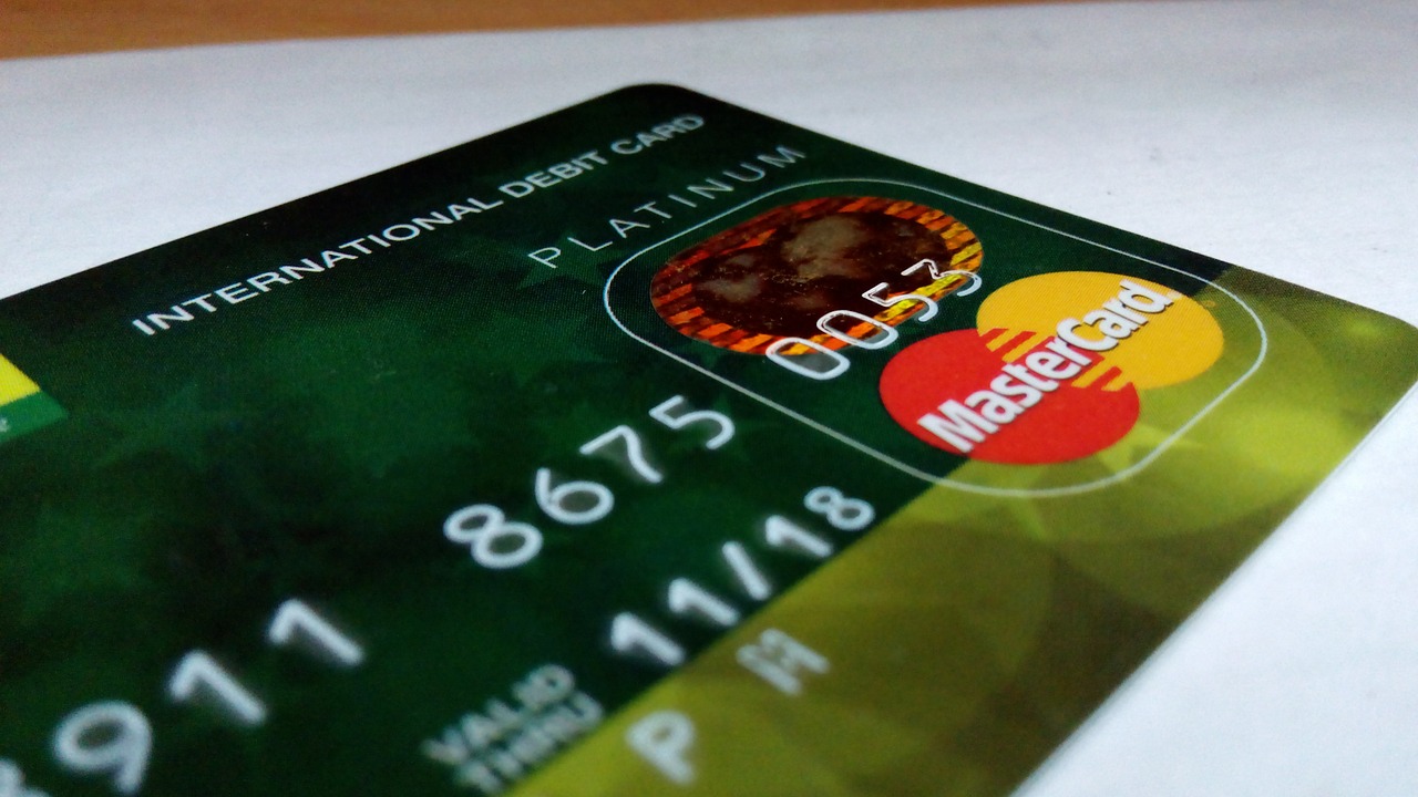 international debit card credit card bank free photo