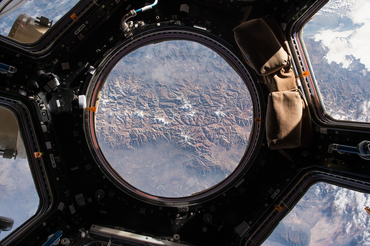 international space station cupola space free photo