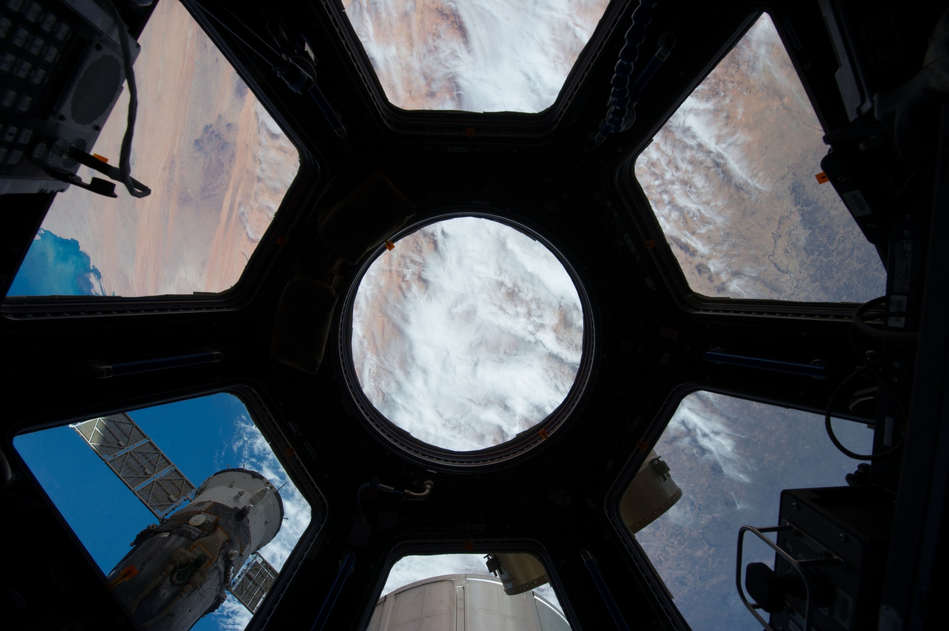 international space station cupola earth free photo