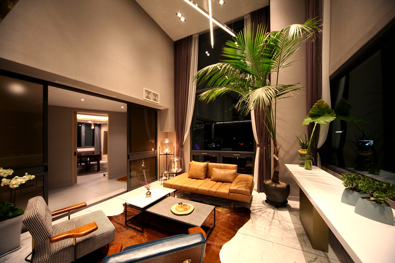 into exclusive waiting room interior luxury interior free photo