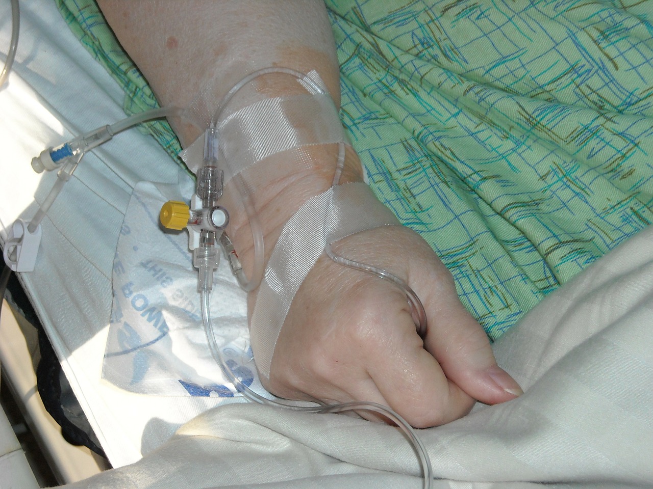 intravenous hand wrist free photo