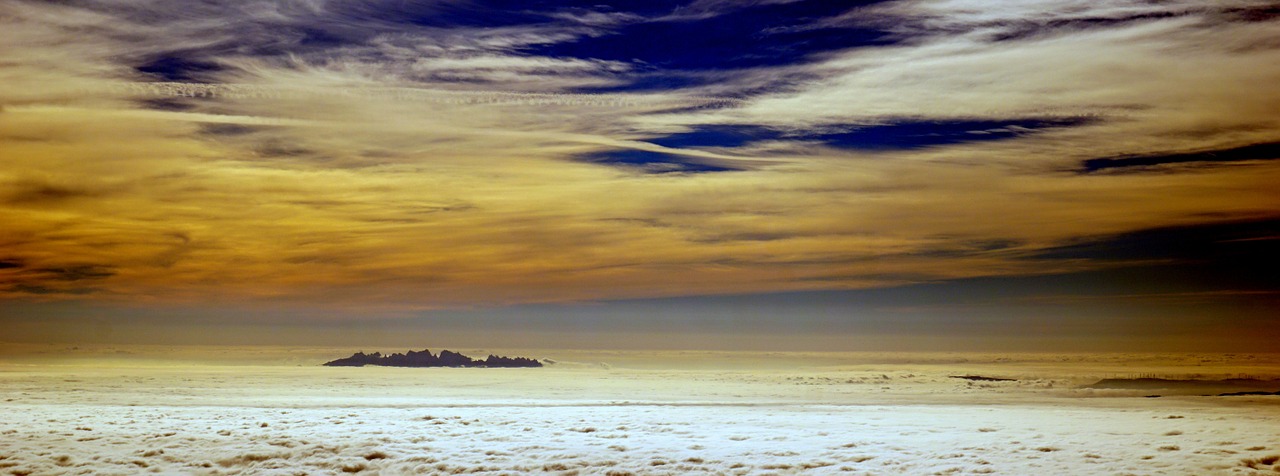 inversion fog clouds free photo