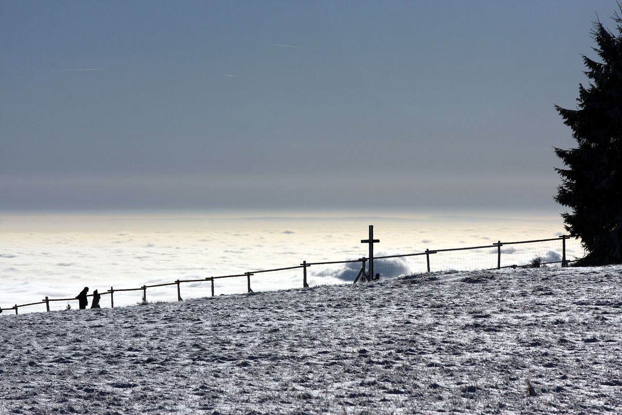 inversion the ore mountains cross free photo