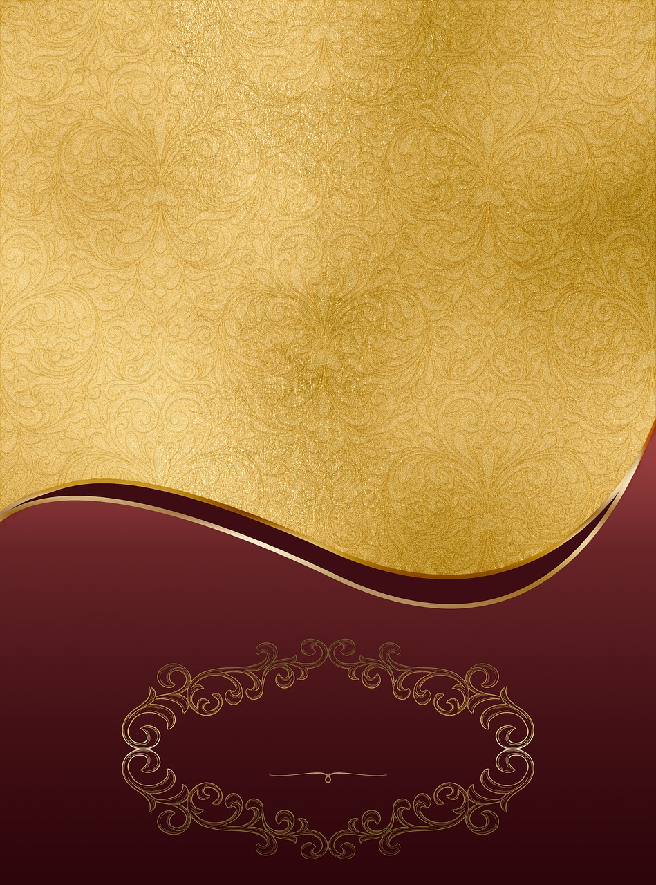 invitation  gold  birthday free photo