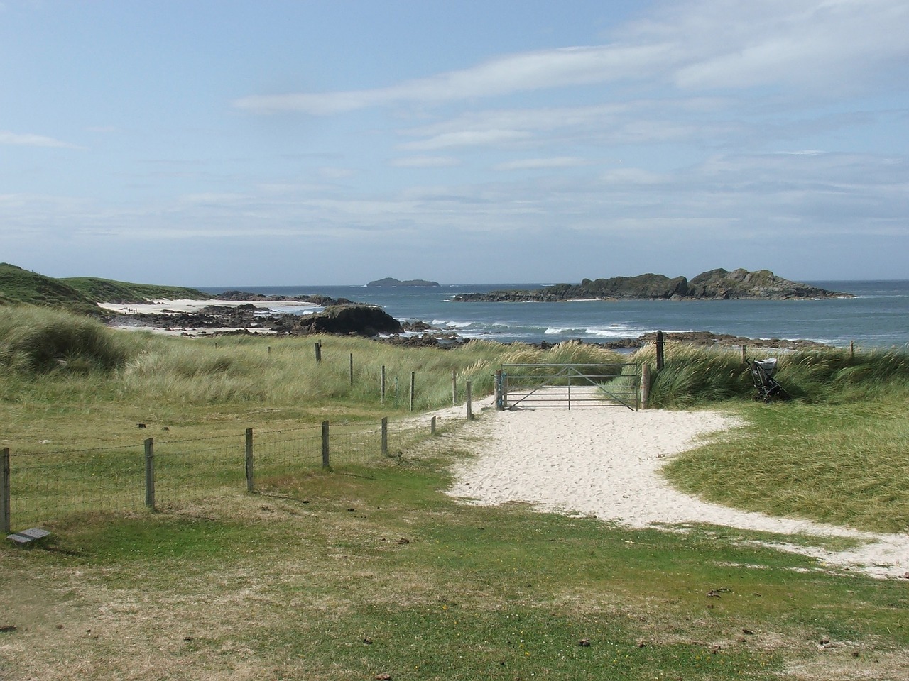 iona scotland beach free photo