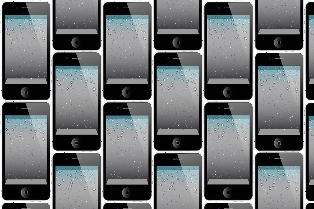 iphone iphone illustration pattern free photo