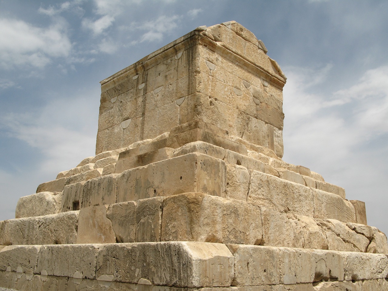 iran pasargade the tomb of cyrus free photo